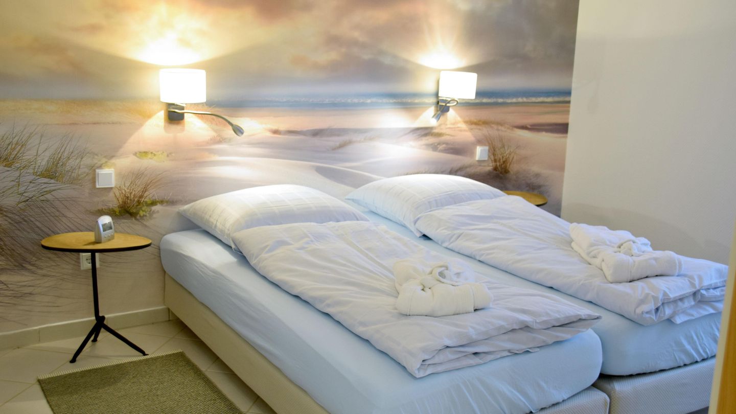Antje Sammen Whg. 61 Amrum - Schlafzimmer