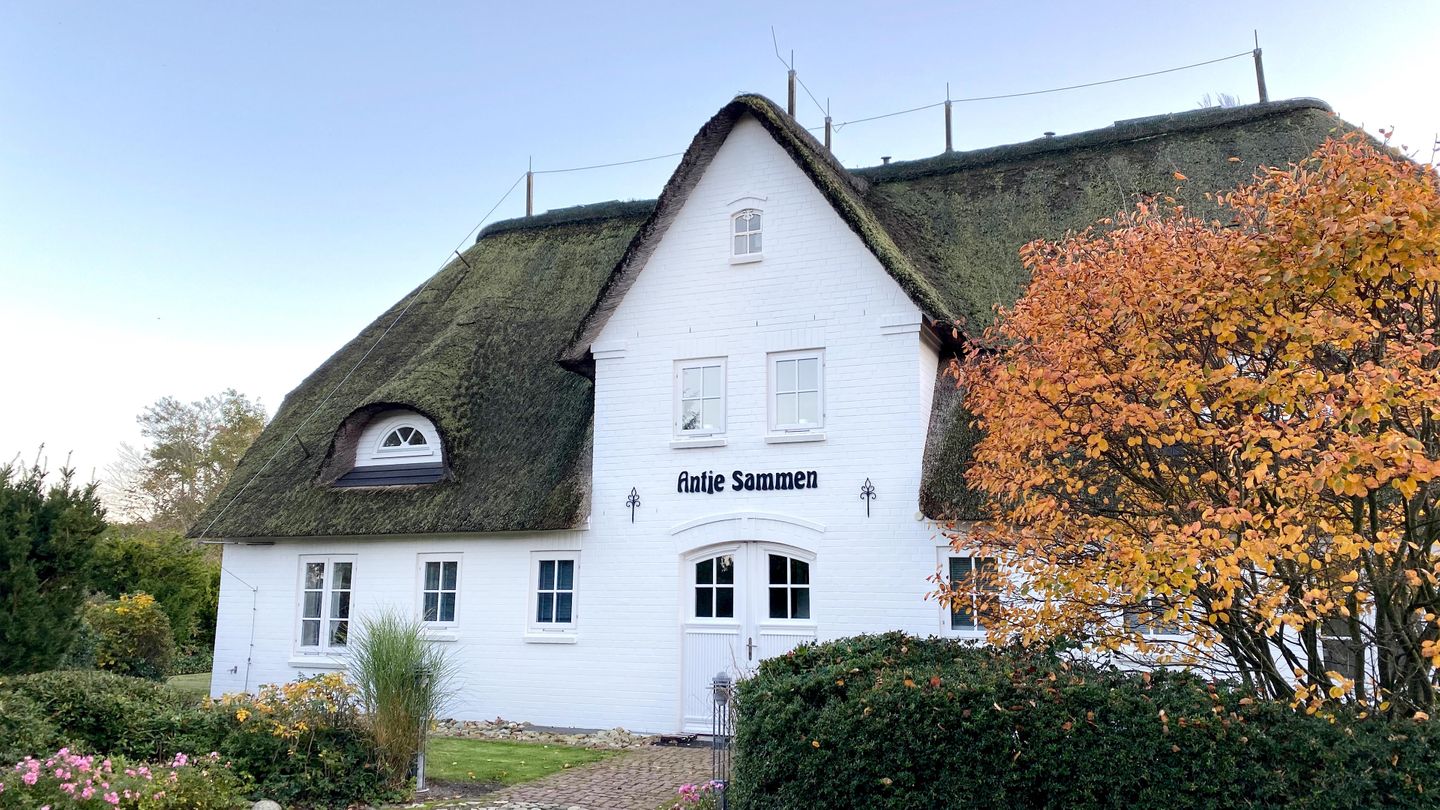 Antje Sammen Whg. 63 Amrum - Fassade / Eingang