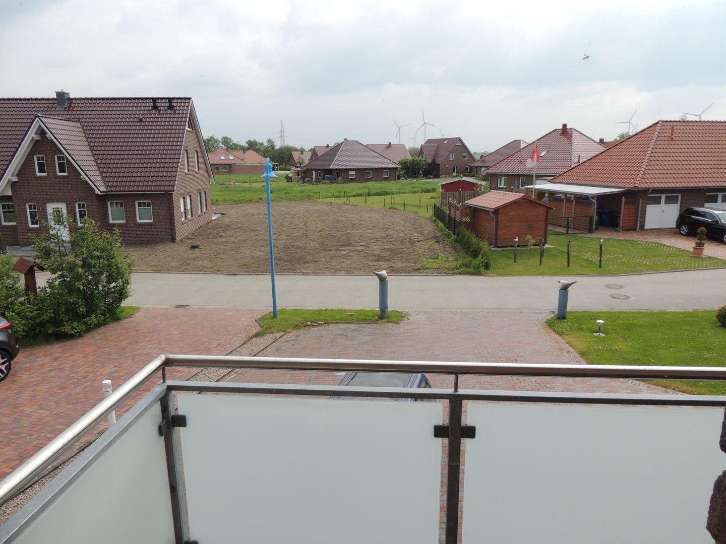  Ferienwohnung Wolke 7 Werdum - Balkon