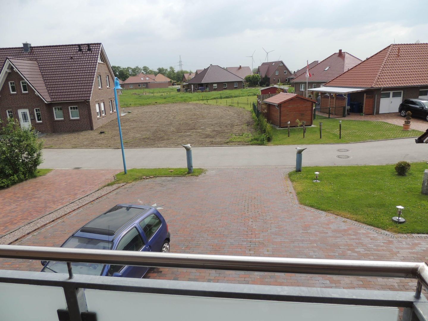  Ferienwohnung Wolke 7 Werdum - Balkon