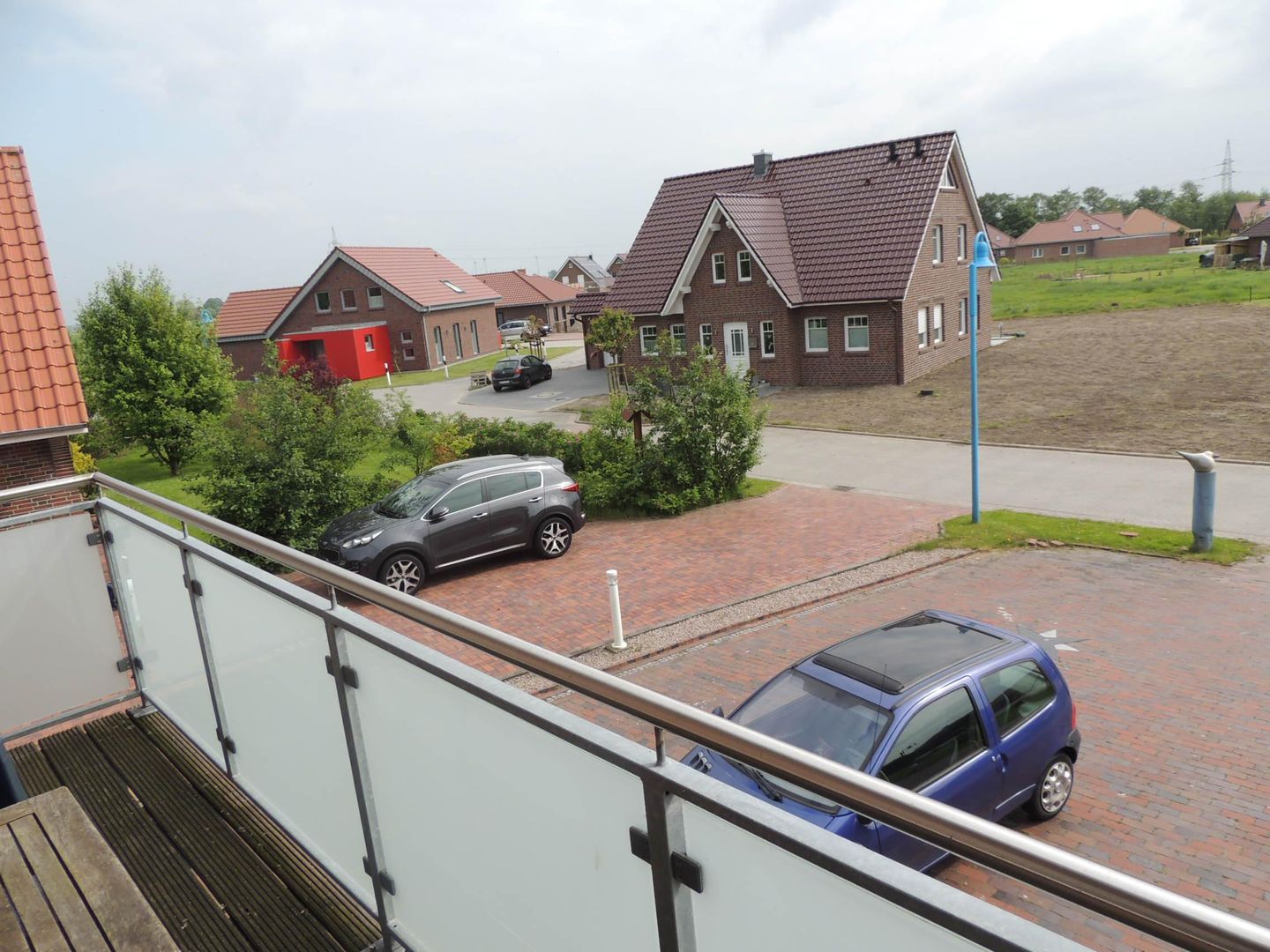  Ferienwohnung Wolke 7 Werdum - Balkon