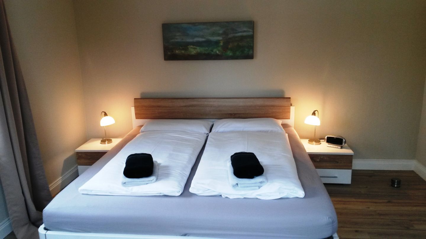 Haus am Südende Möwennest Westerland - Schlafzimmer