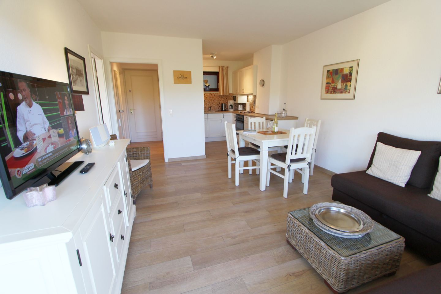 Drake - Hauptstr. 32, App. 9 Wenningstedt - Wohnzimmer