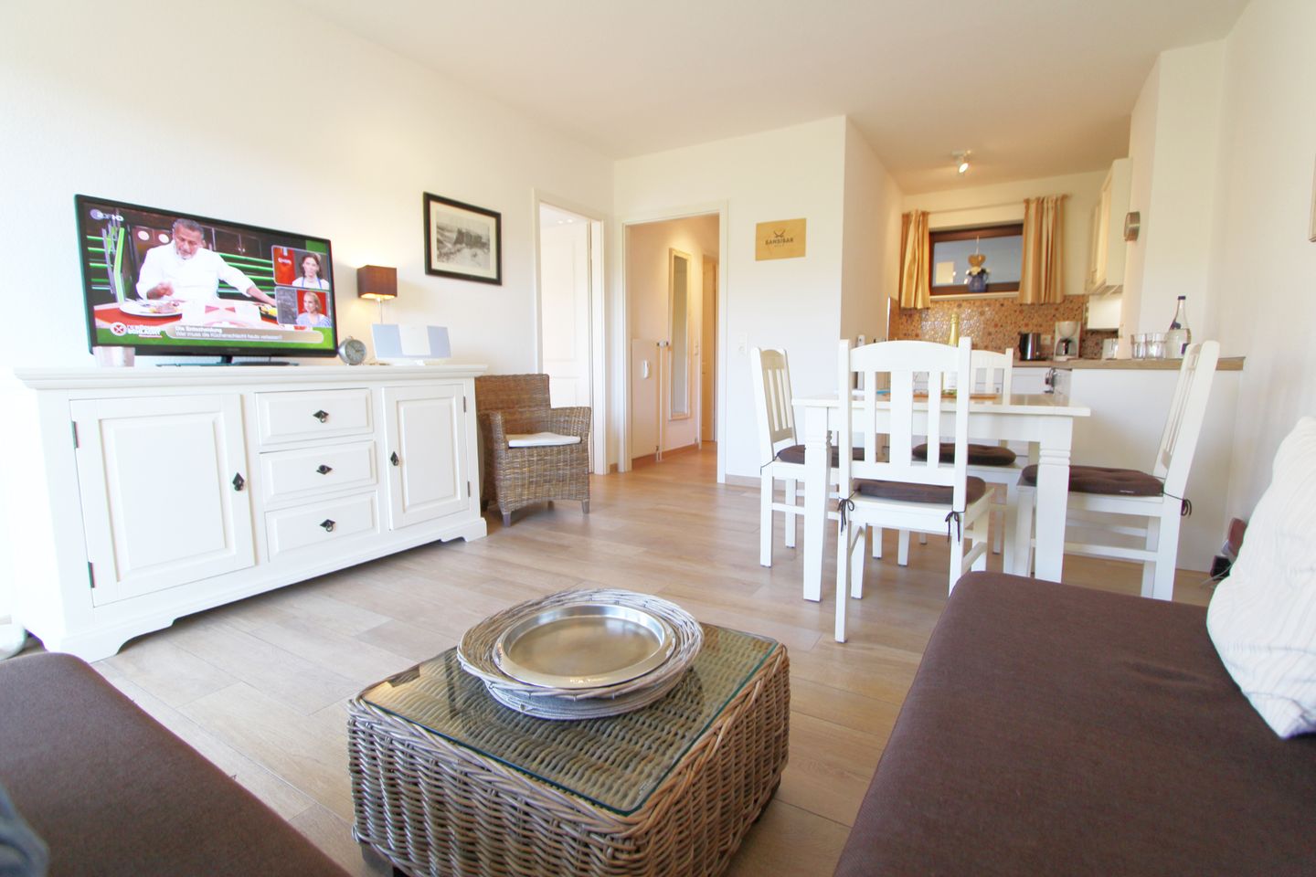 Drake - Hauptstr. 32, App. 9 Wenningstedt - Wohnzimmer