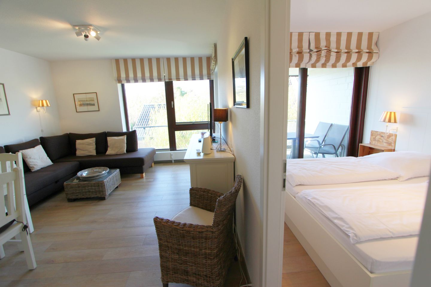 Drake - Hauptstr. 32, App. 9 Wenningstedt - Wohnzimmer