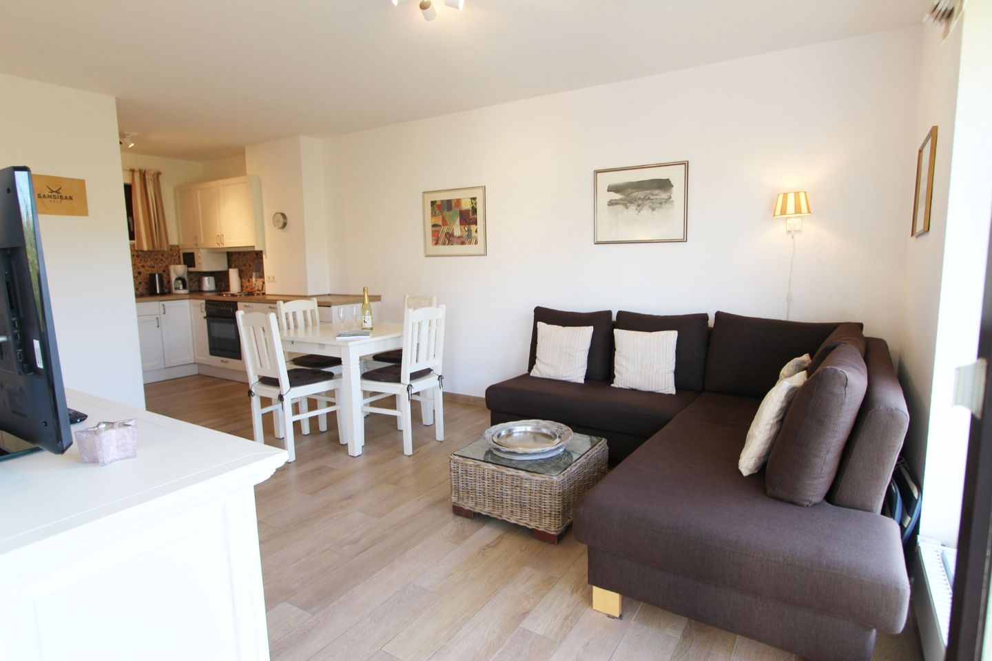 Drake - Hauptstr. 32, App. 9 Wenningstedt - Wohnzimmer