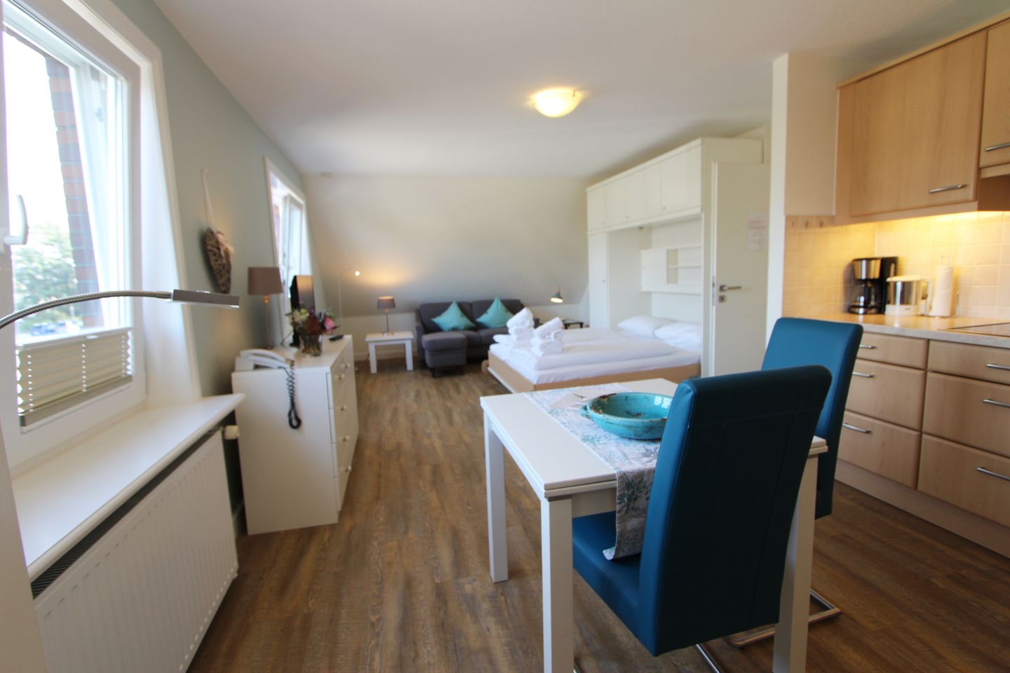 Haus Günther - Mittelweg 1, App. 1 Wenningstedt - Wohnzimmer