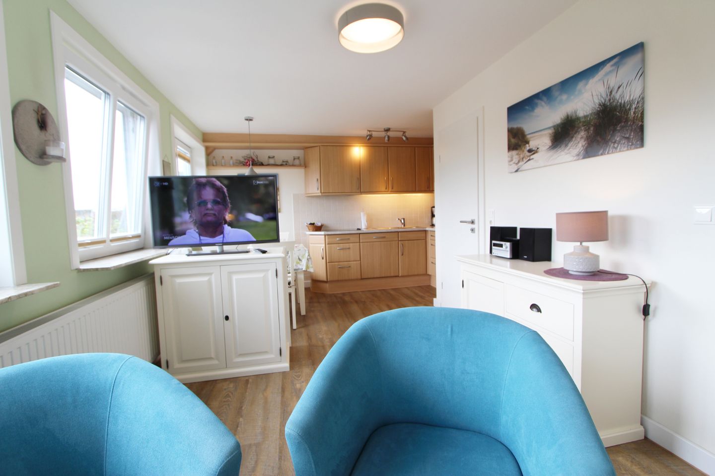 Haus Günther - Mittelweg 1, App. 2 Wenningstedt - Wohnzimmer