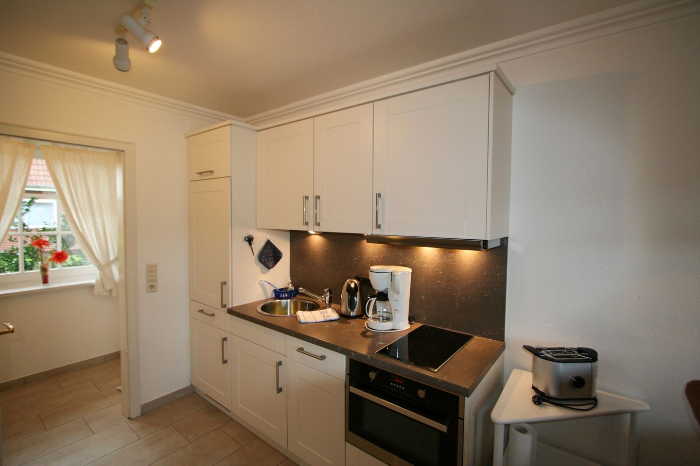 Min Droom   - Strandstr. 20, App. 3 Wenningstedt - Küche / Küchenzeile