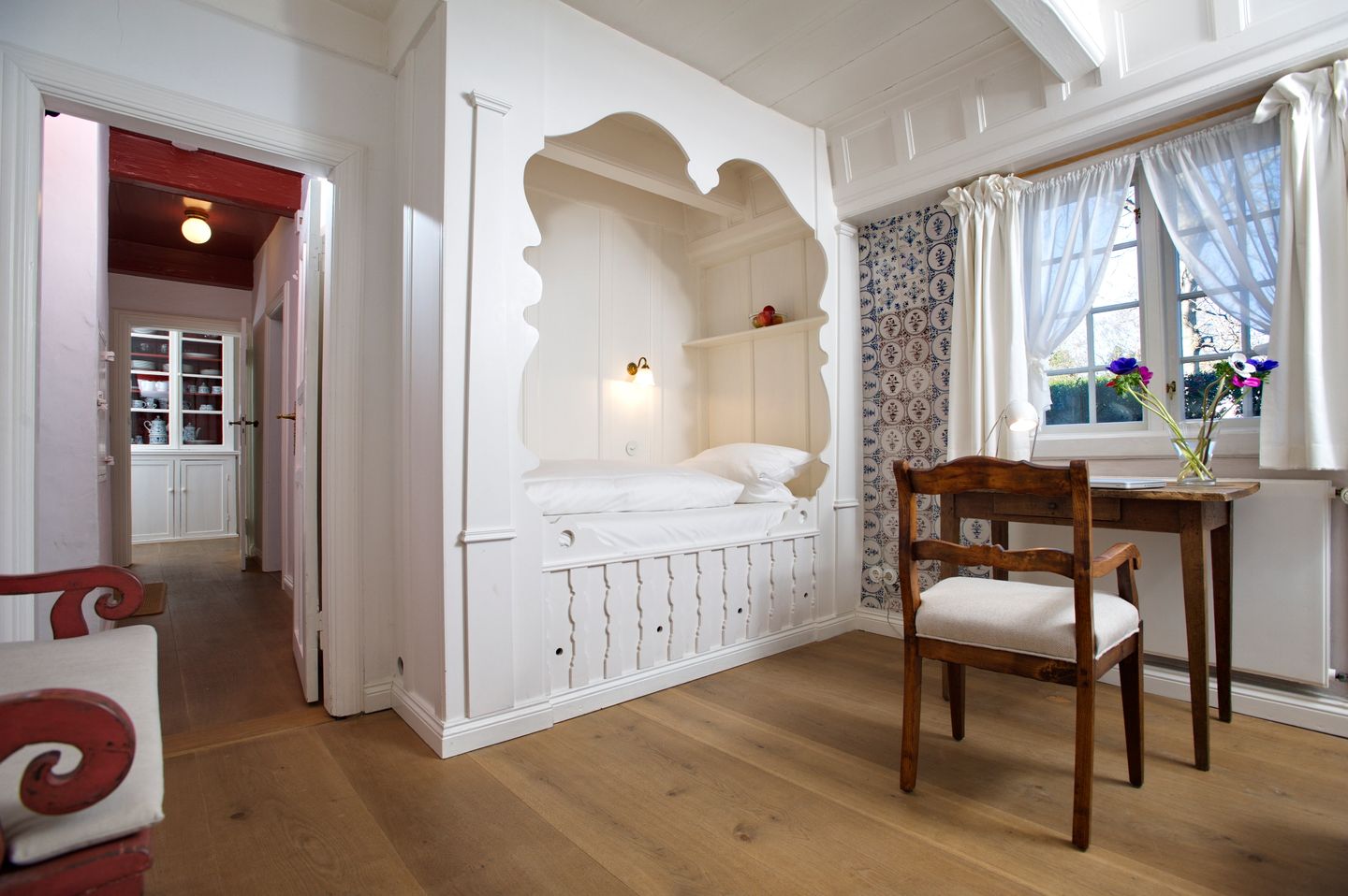 Weidemannhaus Wohnung 1 "Kapitänswohnung" Keitum - Schlafzimmer