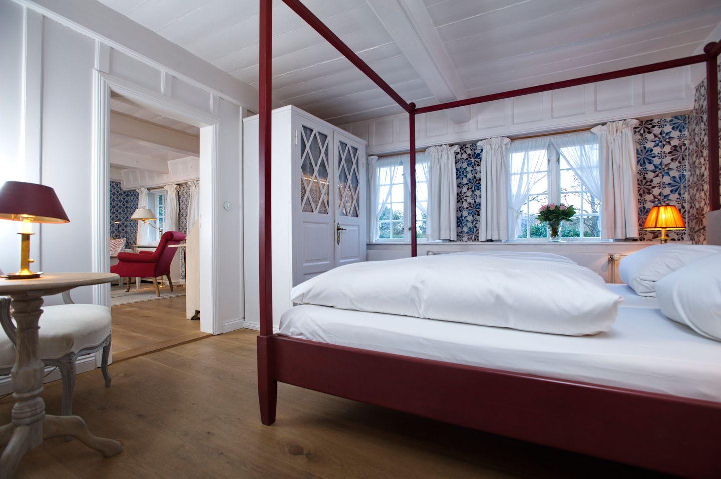 Weidemannhaus Wohnung 1 "Kapitänswohnung" Keitum - Schlafzimmer