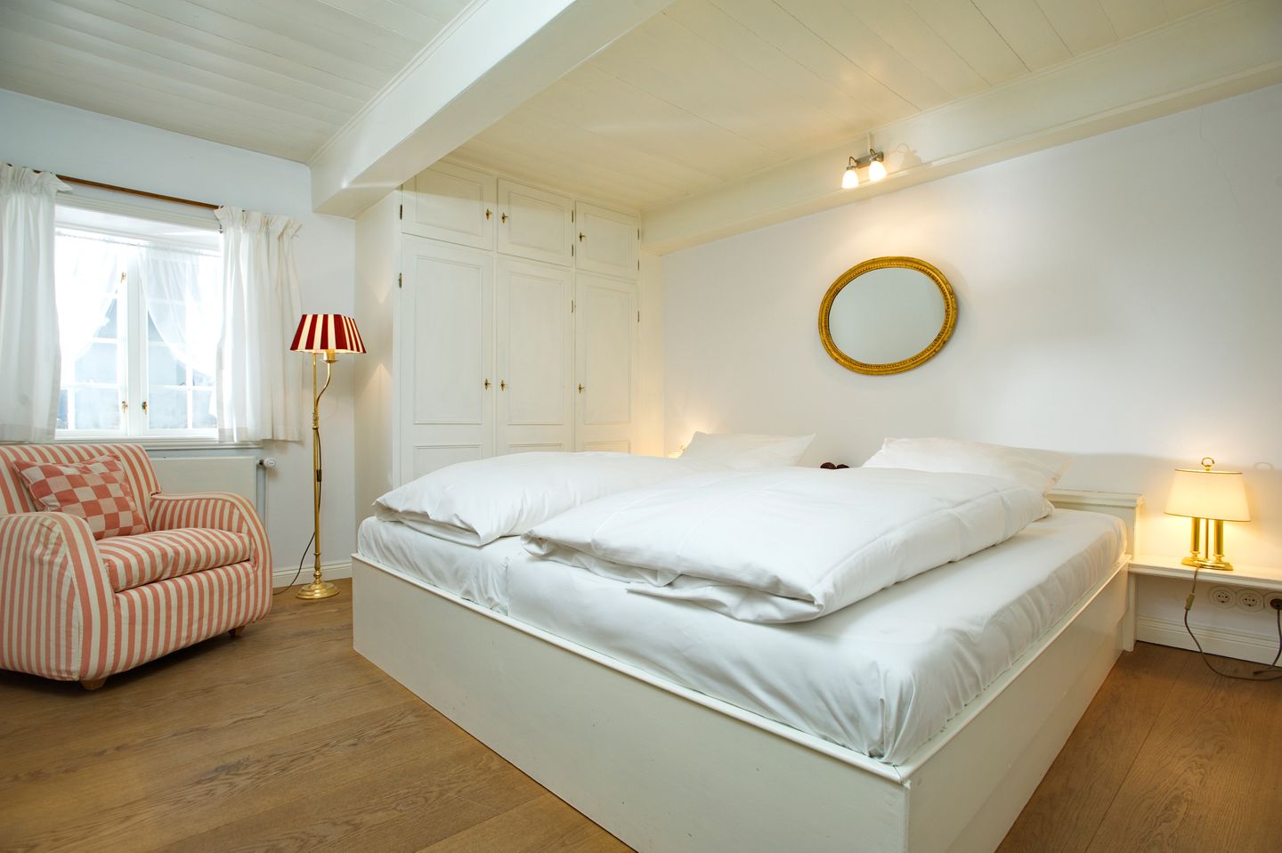 Weidemannhaus Wohnung 2 "Atelier" Keitum - Schlafzimmer