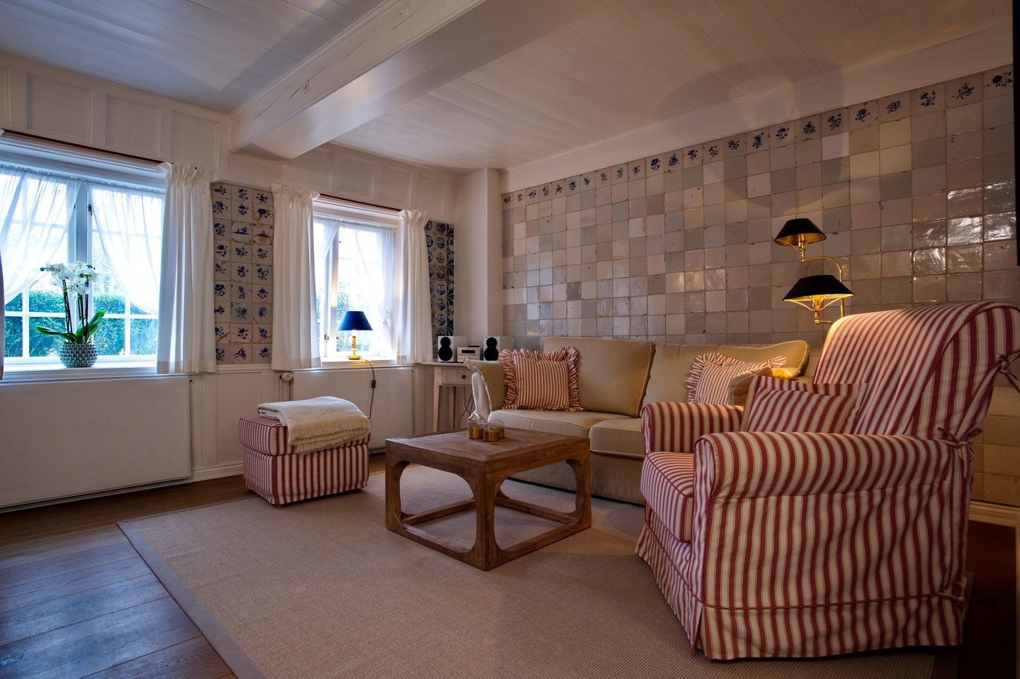 Weidemannhaus Wohnung 2 "Atelier" Keitum - Wohnzimmer