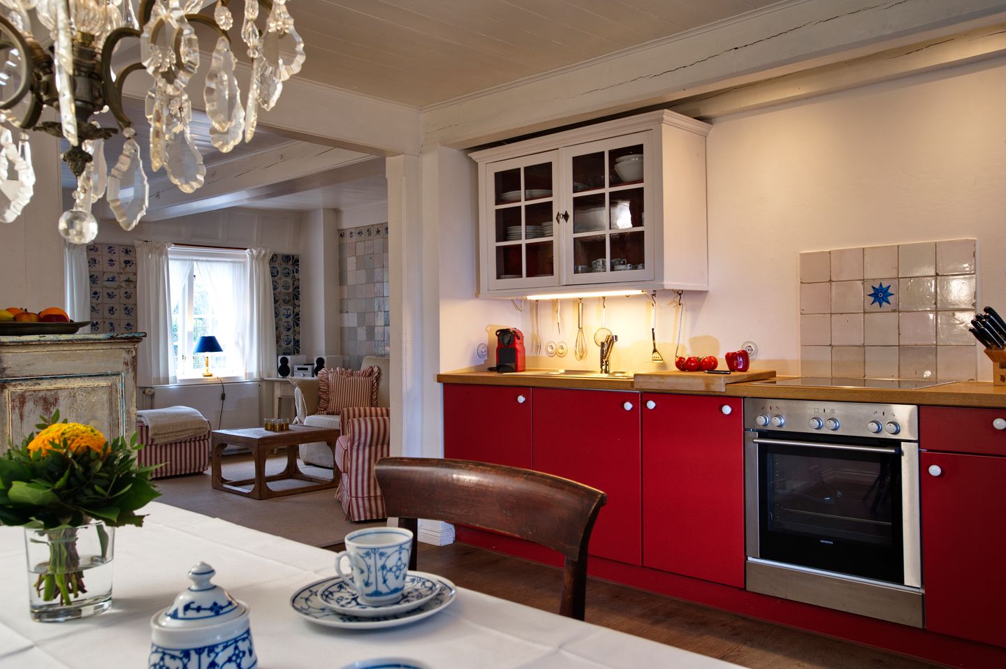 Weidemannhaus Wohnung 2 "Atelier" Keitum - Küche / Küchenzeile