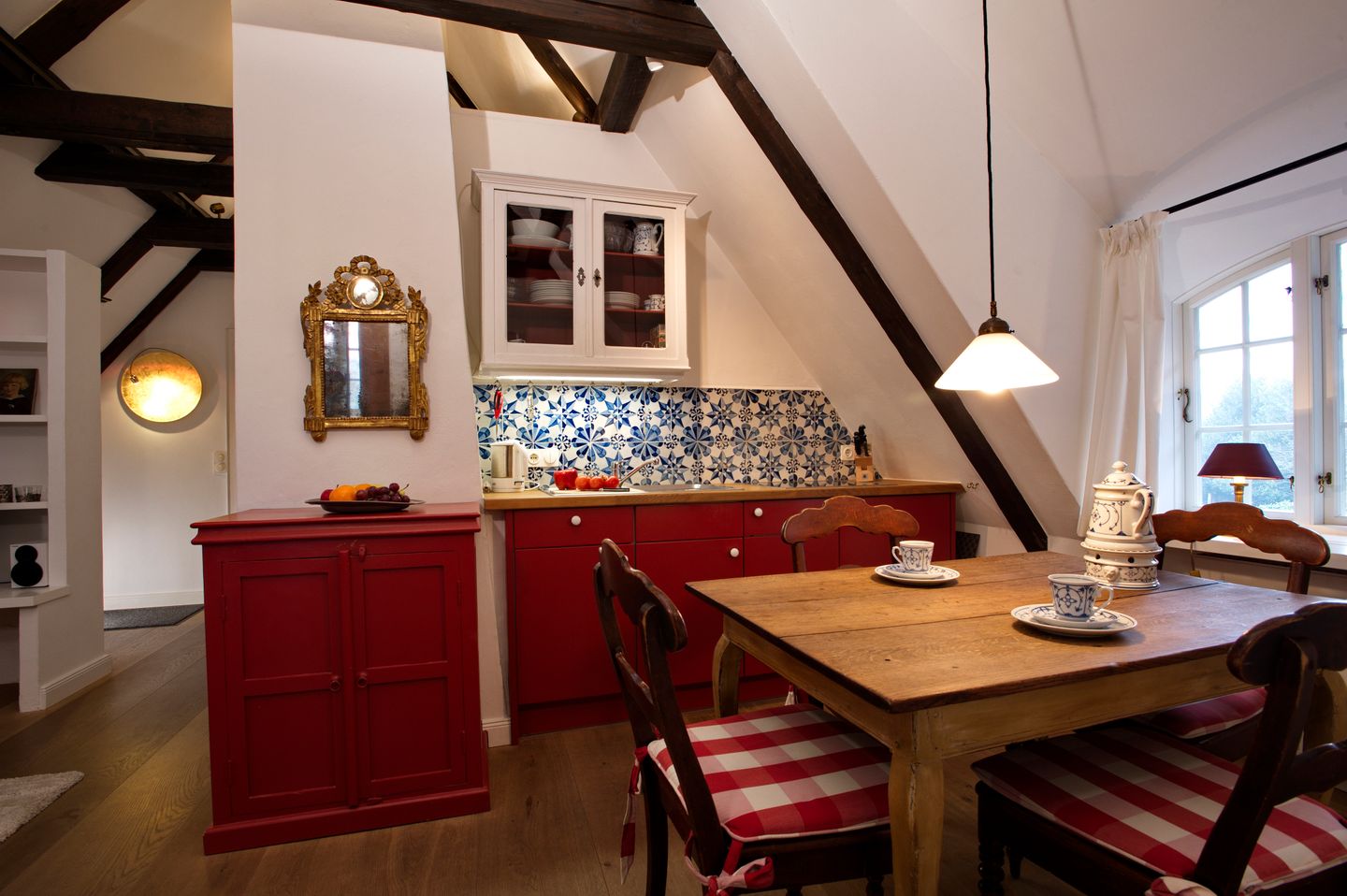 Weidemannhaus Wohnung 6 "Galerie" Keitum - Wohnzimmer