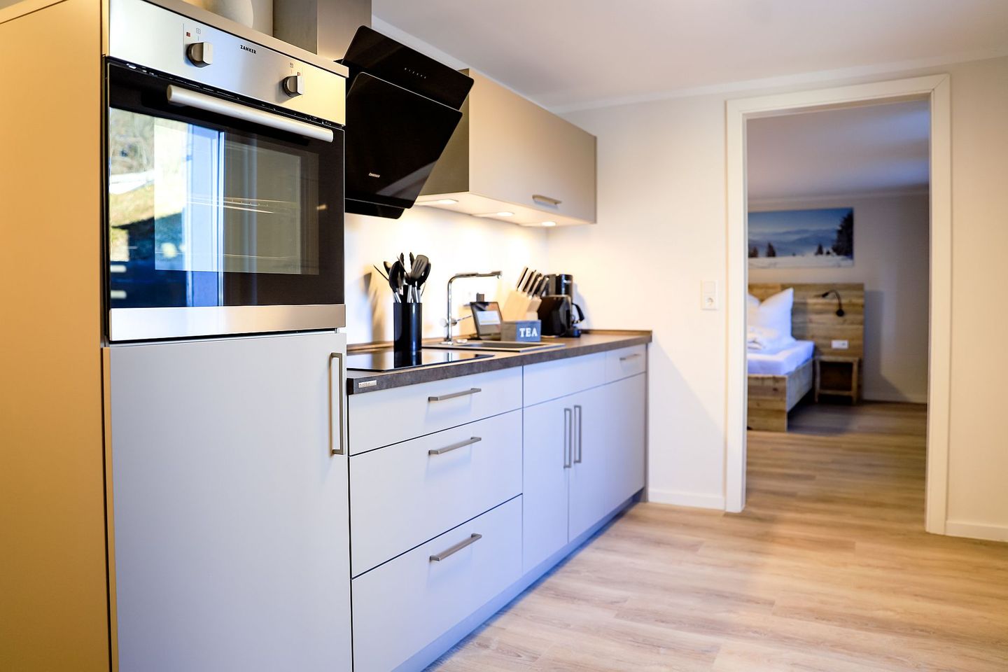 Smart Resorts Haus Saphir Ferienwohnung 501 Winterberg - Neuastenberg - Küche / Küchenzeile