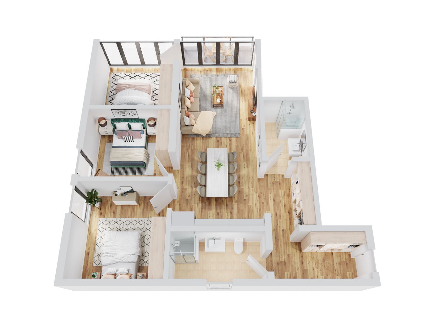 Smart Resorts Haus Brilliant Ferienwohnung 602 Winterberg - -img.tag.floorplan-