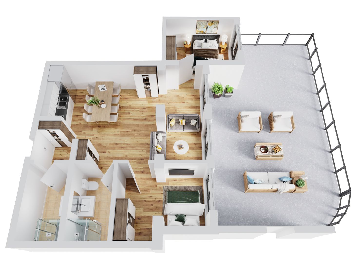 Smart Resorts Haus Diamant Ferienwohnung 702 Winterberg - Grundriss