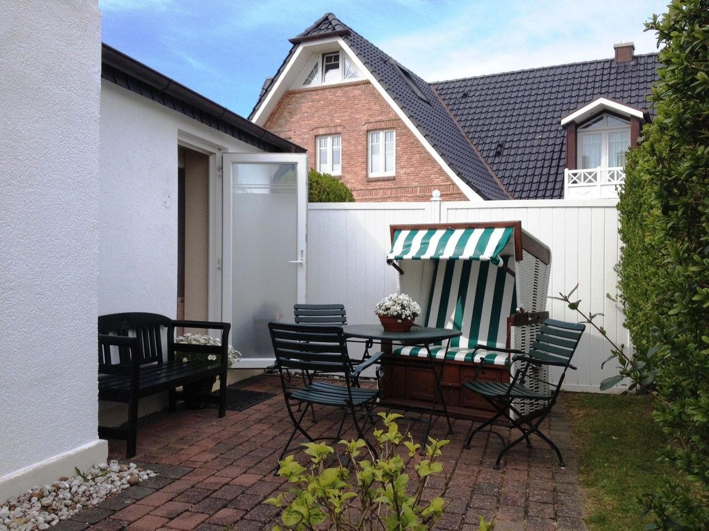 Villa Frische Brise 4 Strandburg Westerland - Terrasse