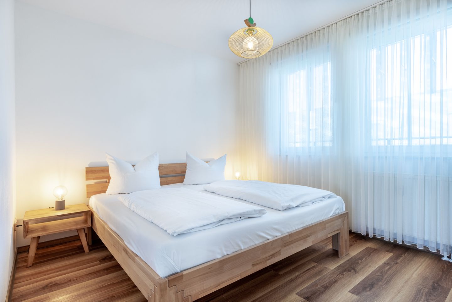 Meeresblick Meeresblick 501 Kühlungsborn - Schlafzimmer mit Doppelbett