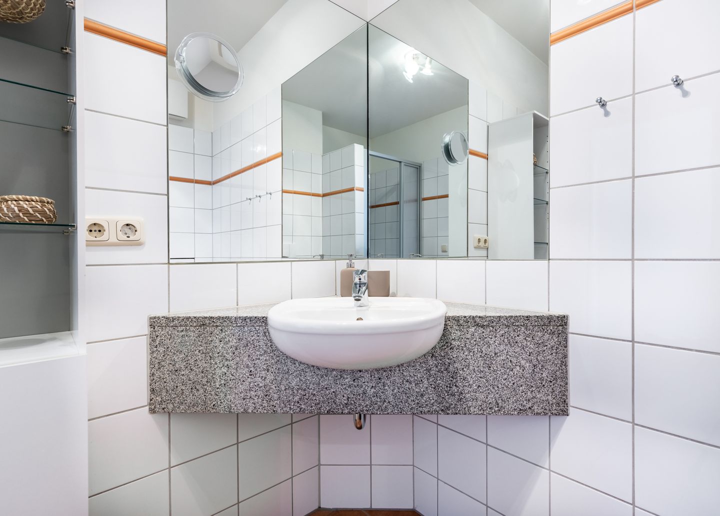 Meeresblick Meeresblick 501 Kühlungsborn - Badezimmer mit Dusche