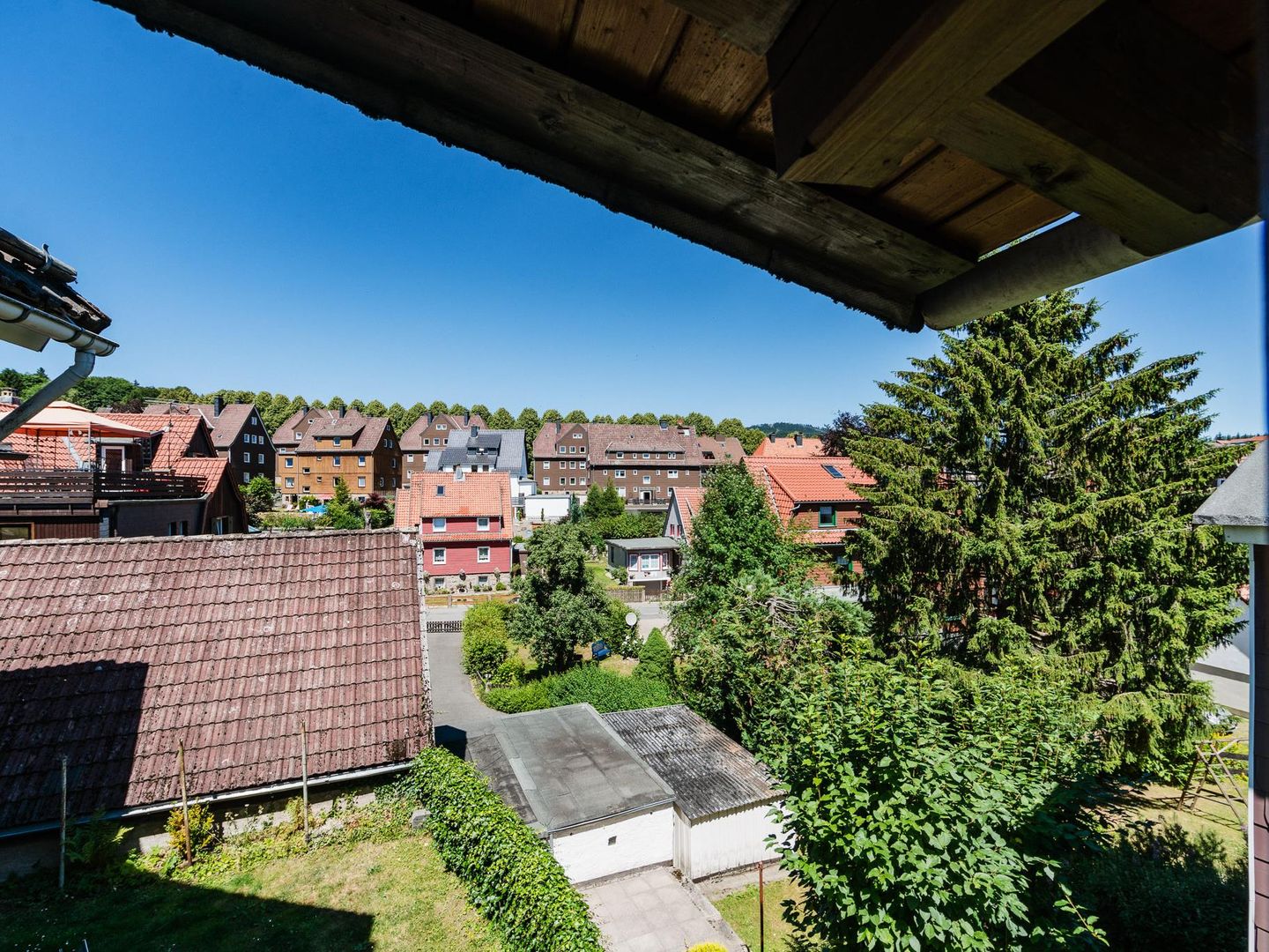  Braunlage - Haus Sabine_Balkonausblick Ferienwohnung