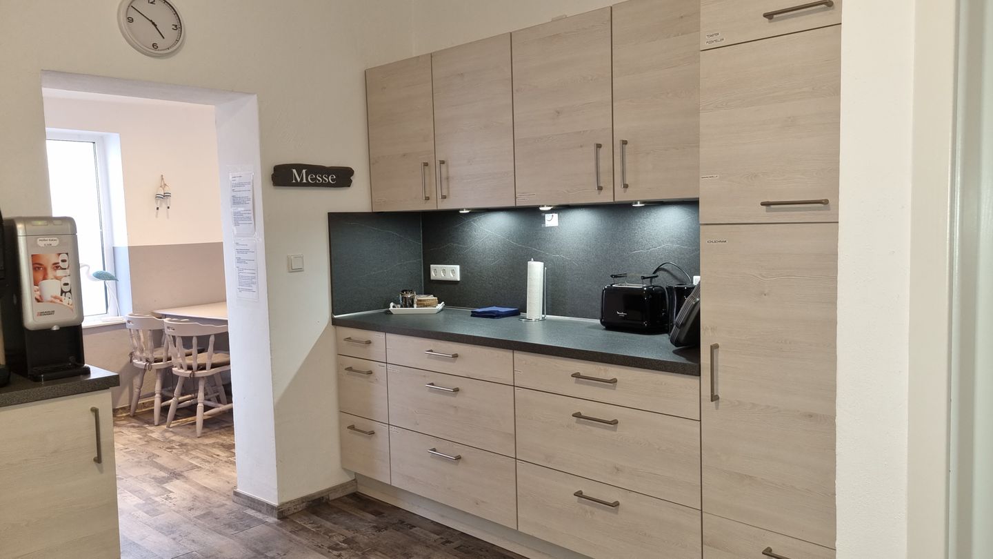 Pension Likedeeler Doppelzimmer William Kidd Pension Likedeeler - Gemeinschaftsküche