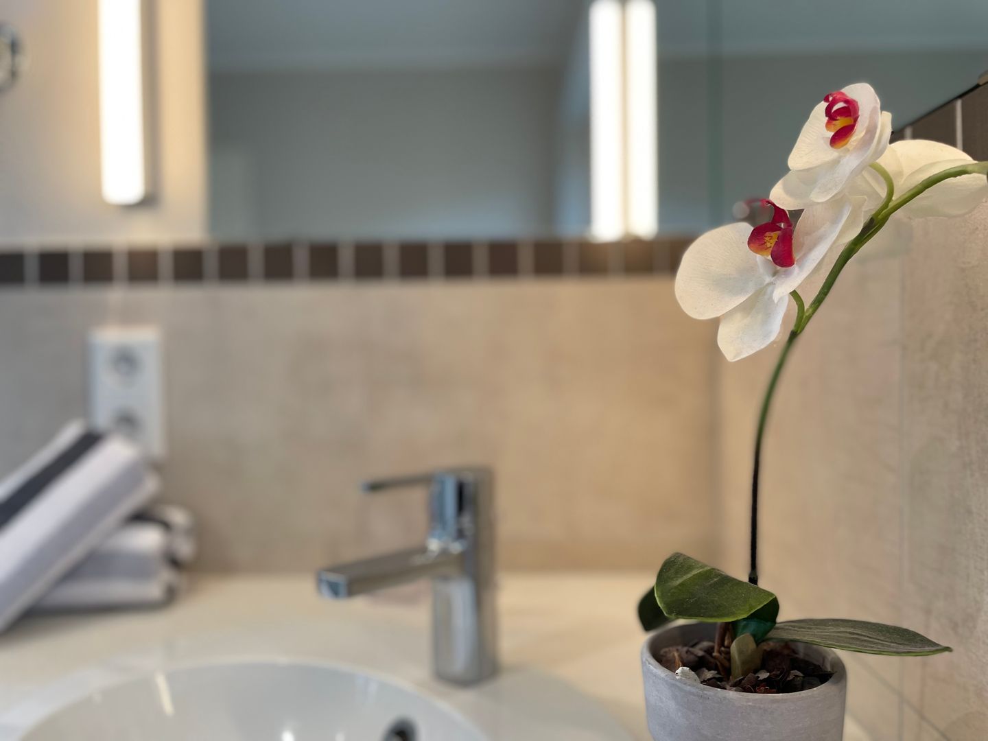  Meerblau Tinnum - Badezimmer