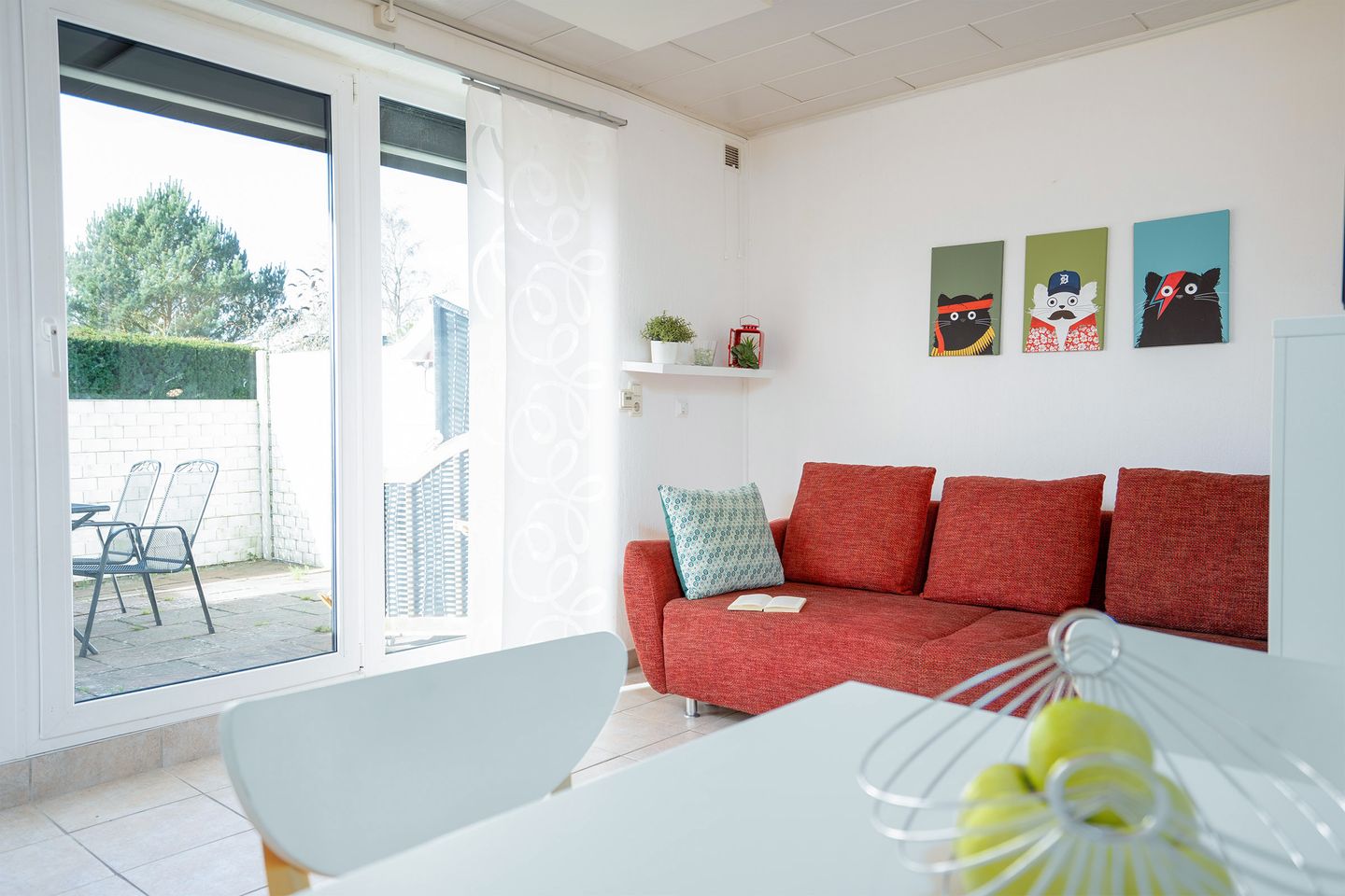 STR/294 - Appartementhaus Strandallee Haffkrug - Wohnzimmer