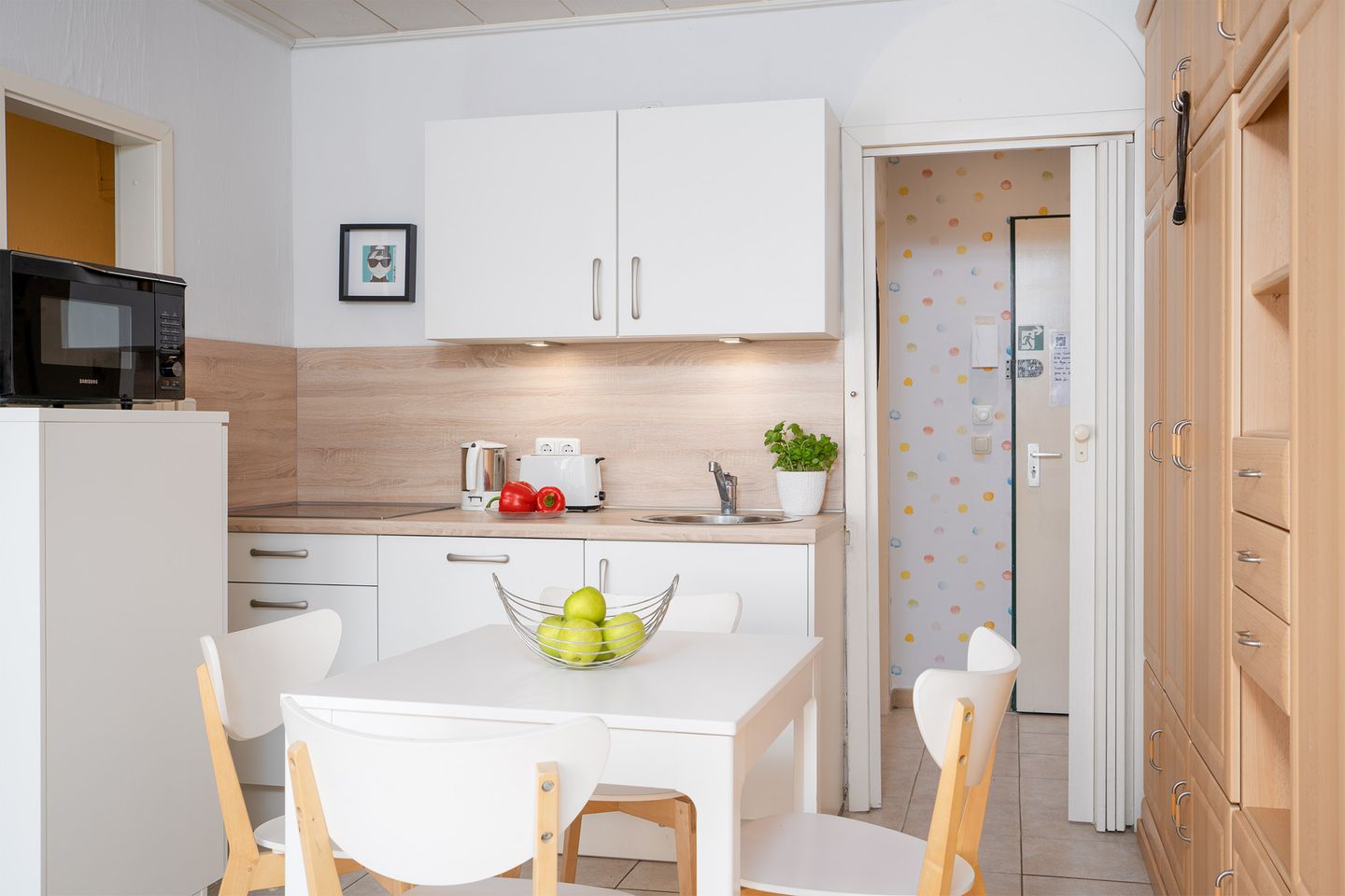 STR/294 - Appartementhaus Strandallee Haffkrug - Küche / Küchenzeile