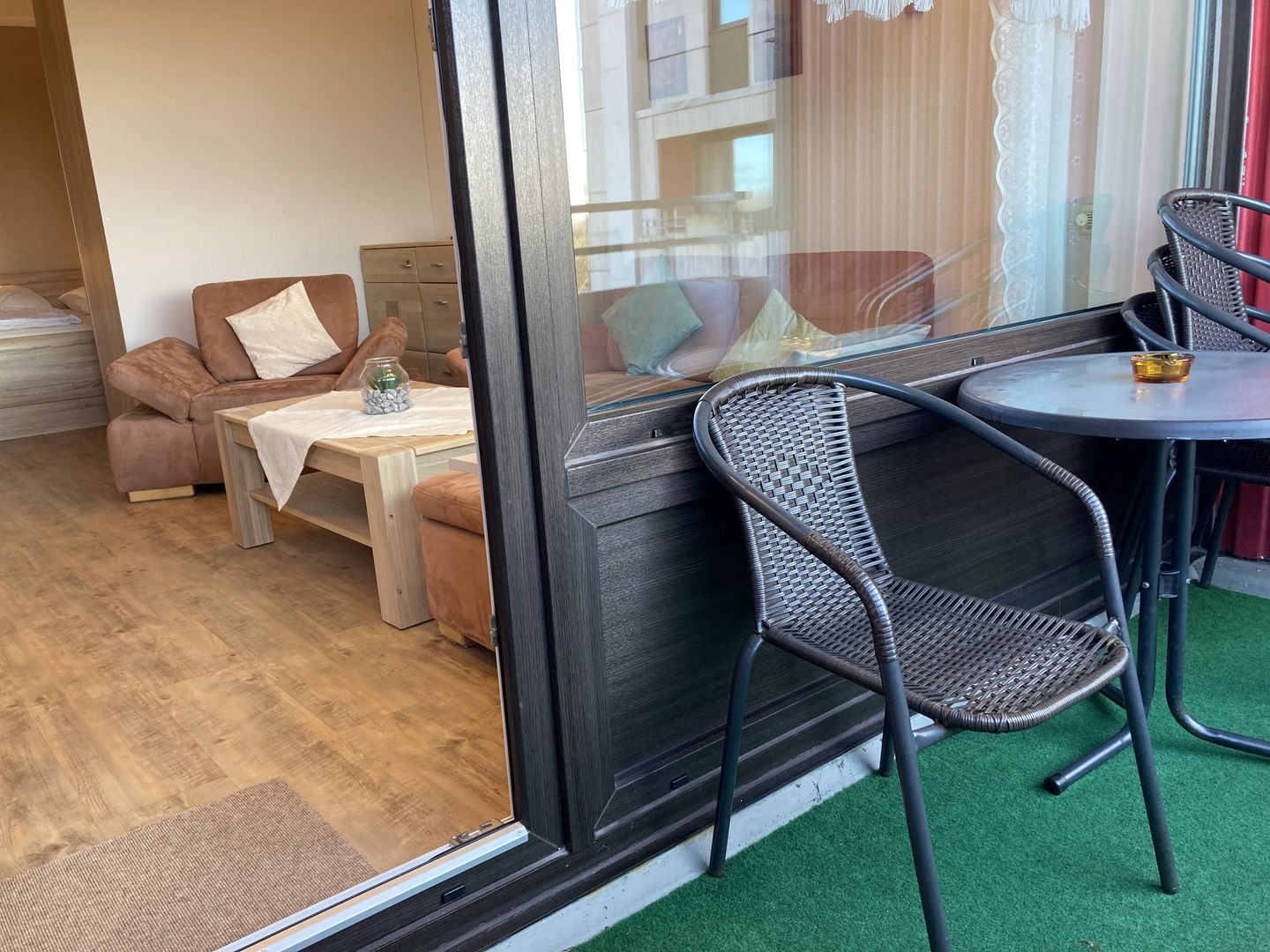 Berolina 331 - Abendrot Dahme - Balkon