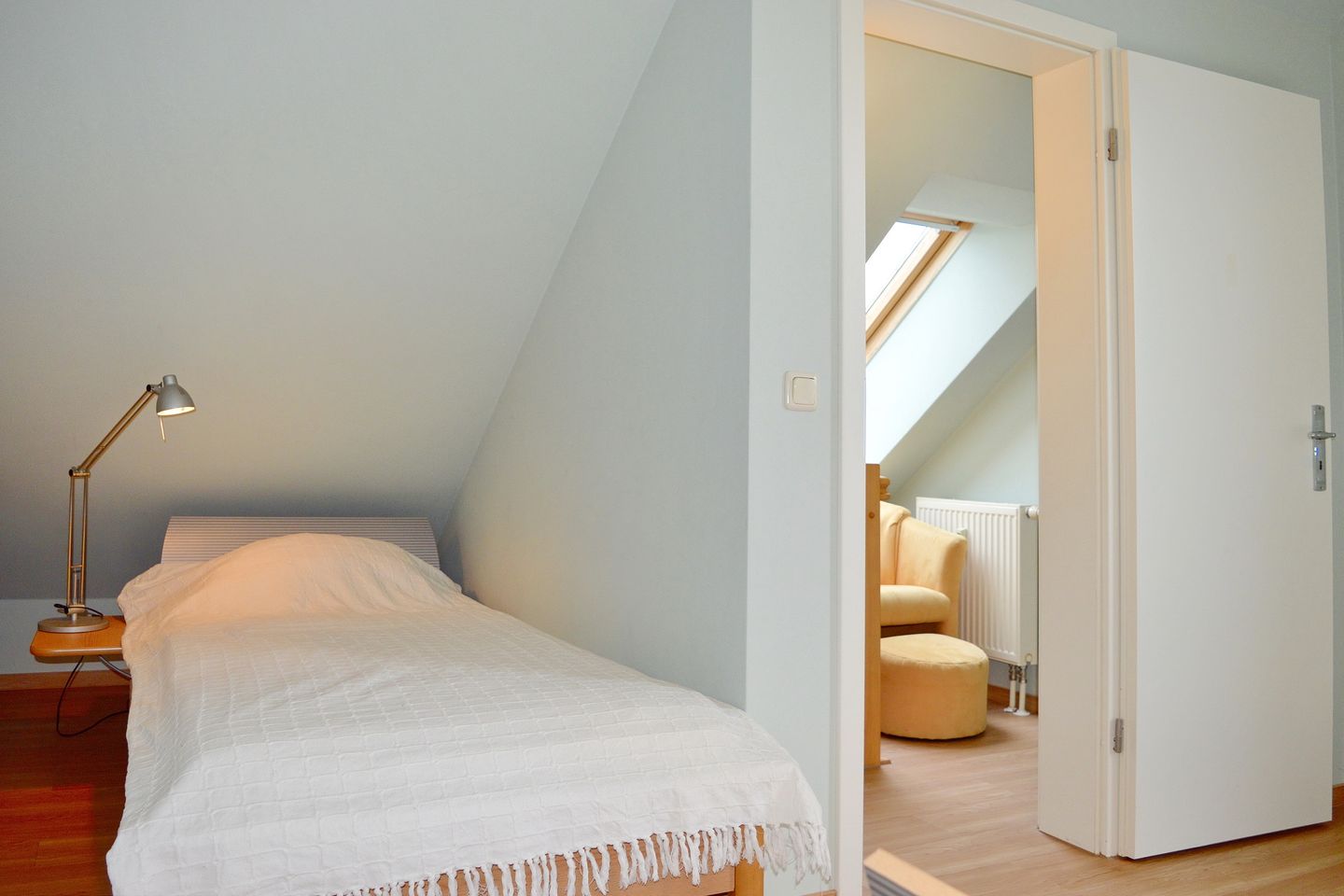 Meeresblick Meeresblick 506 Kühlungsborn - Schlafzimmer mit Einzelbett