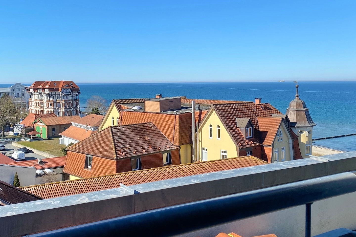 Meeresblick Meeresblick 506 Kühlungsborn - Ausblick vom Balkon
