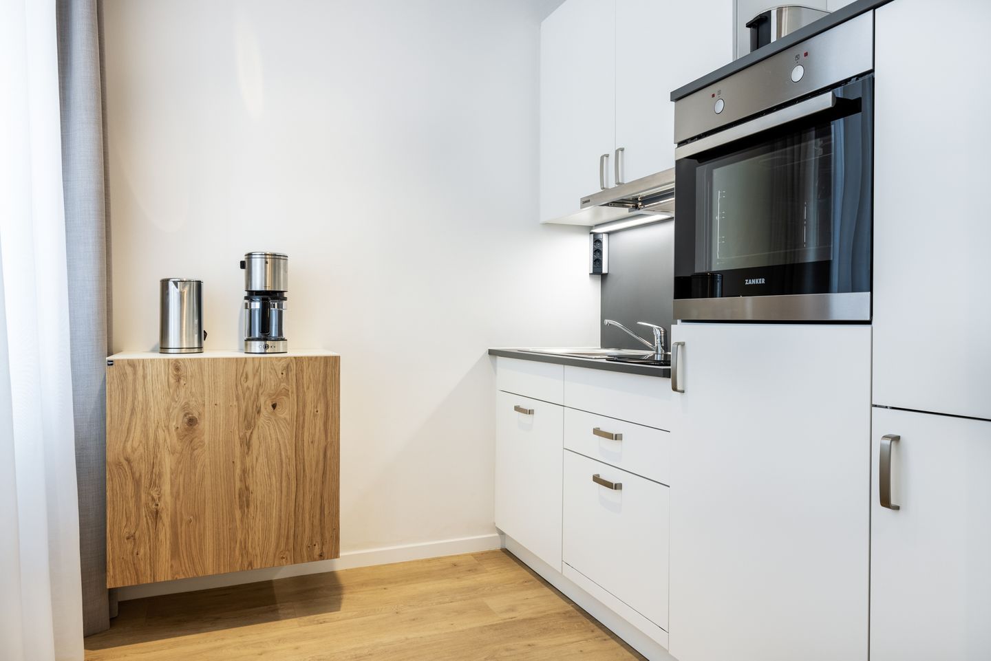 Ferienapartments am Krusespeicher Ferienapartments am Krusespeicher 0-03 Wismar - Küche mit Kü