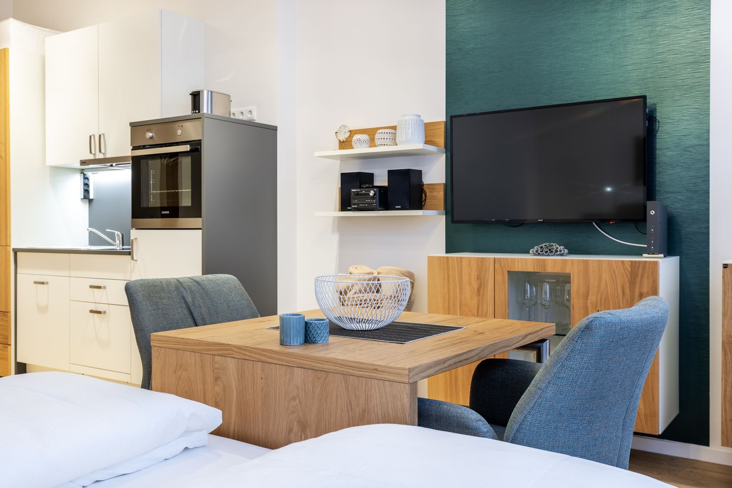 Ferienapartments am Krusespeicher Ferienapartments am Krusespeicher 2-23 Wismar - Schlafzimmer