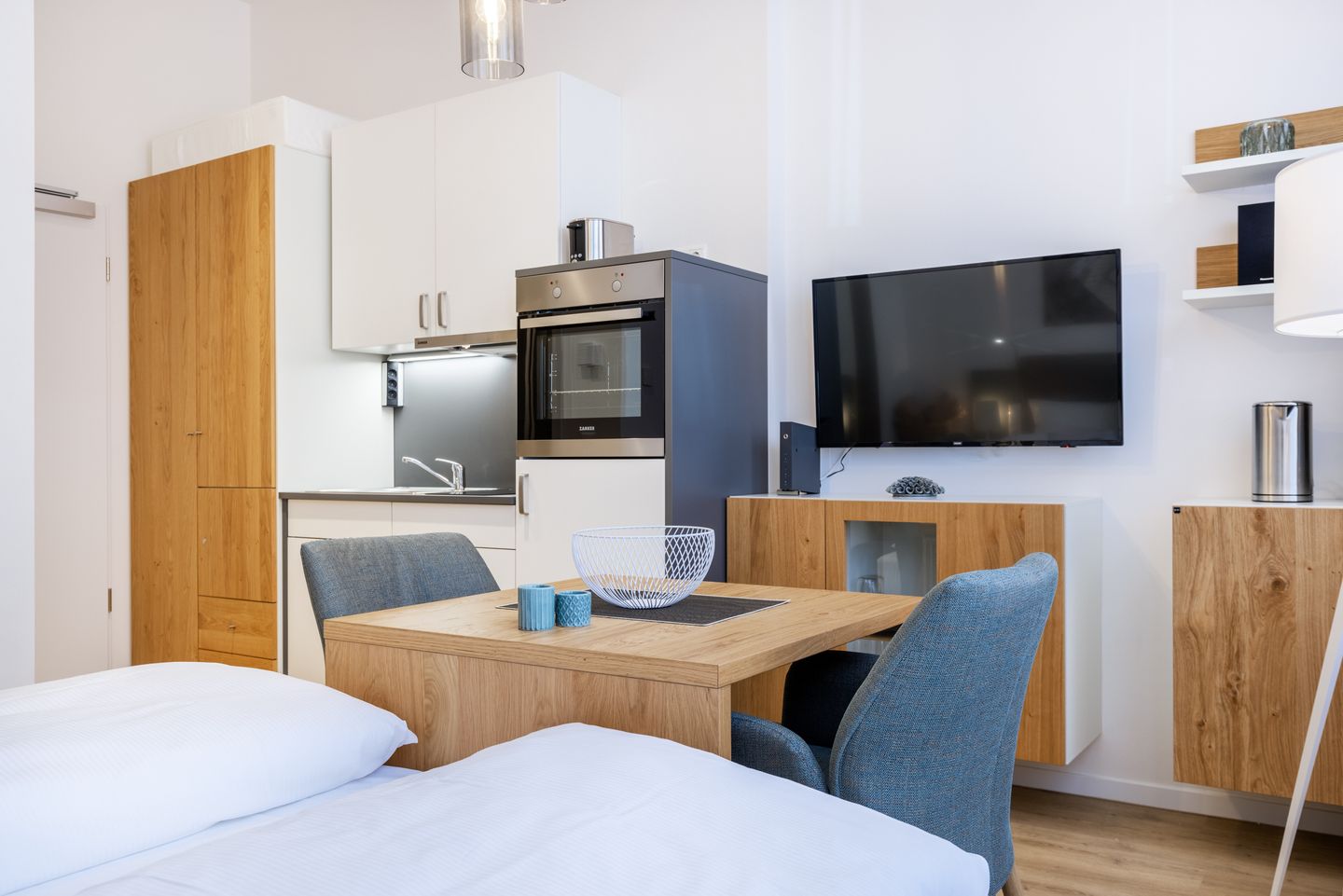 Ferienapartments am Krusespeicher Ferienapartments am Krusespeicher 3-28 Wismar - Schlafzimmer