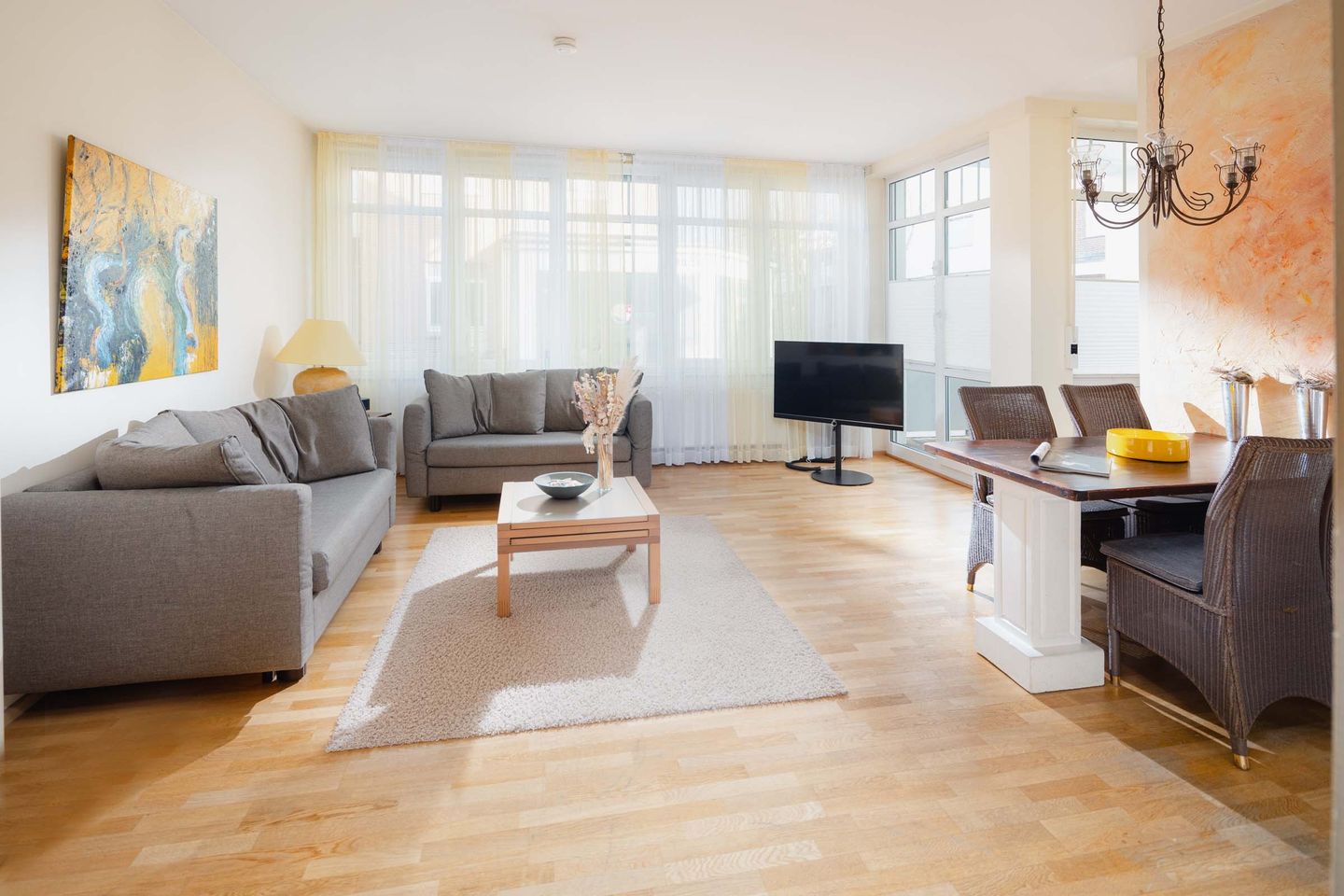  Wanderdüne Norderney - die insellotsen Norderney / Fewo Wanderdüne - Wohnzimmer