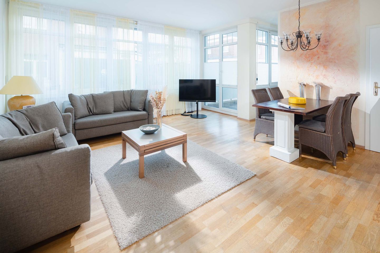  Wanderdüne Norderney - die insellotsen Norderney / Fewo Wanderdüne - Wohnzimmer