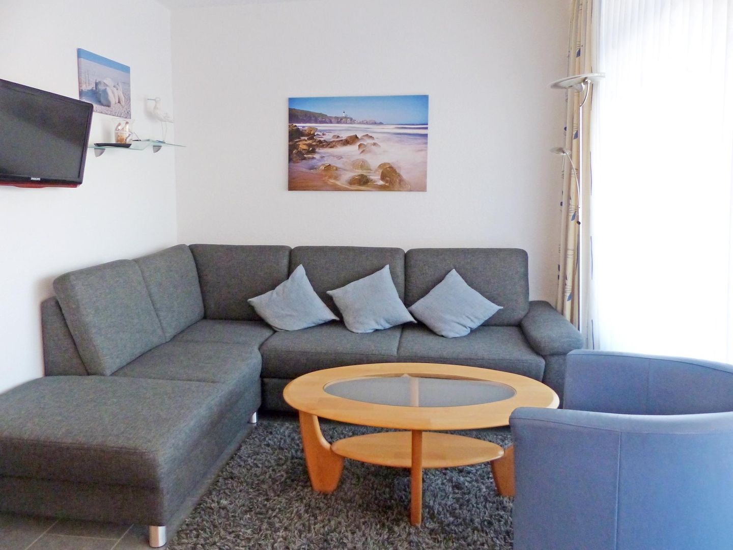 Kaiserhof Apartment 661, Typ B  - Wohnzimmer