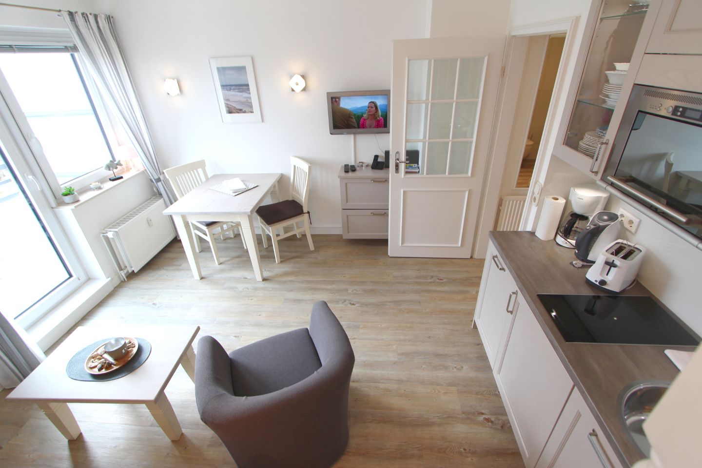 Neptun - Dünenstr. 2, App. 7 Wenningstedt - Wohnzimmer