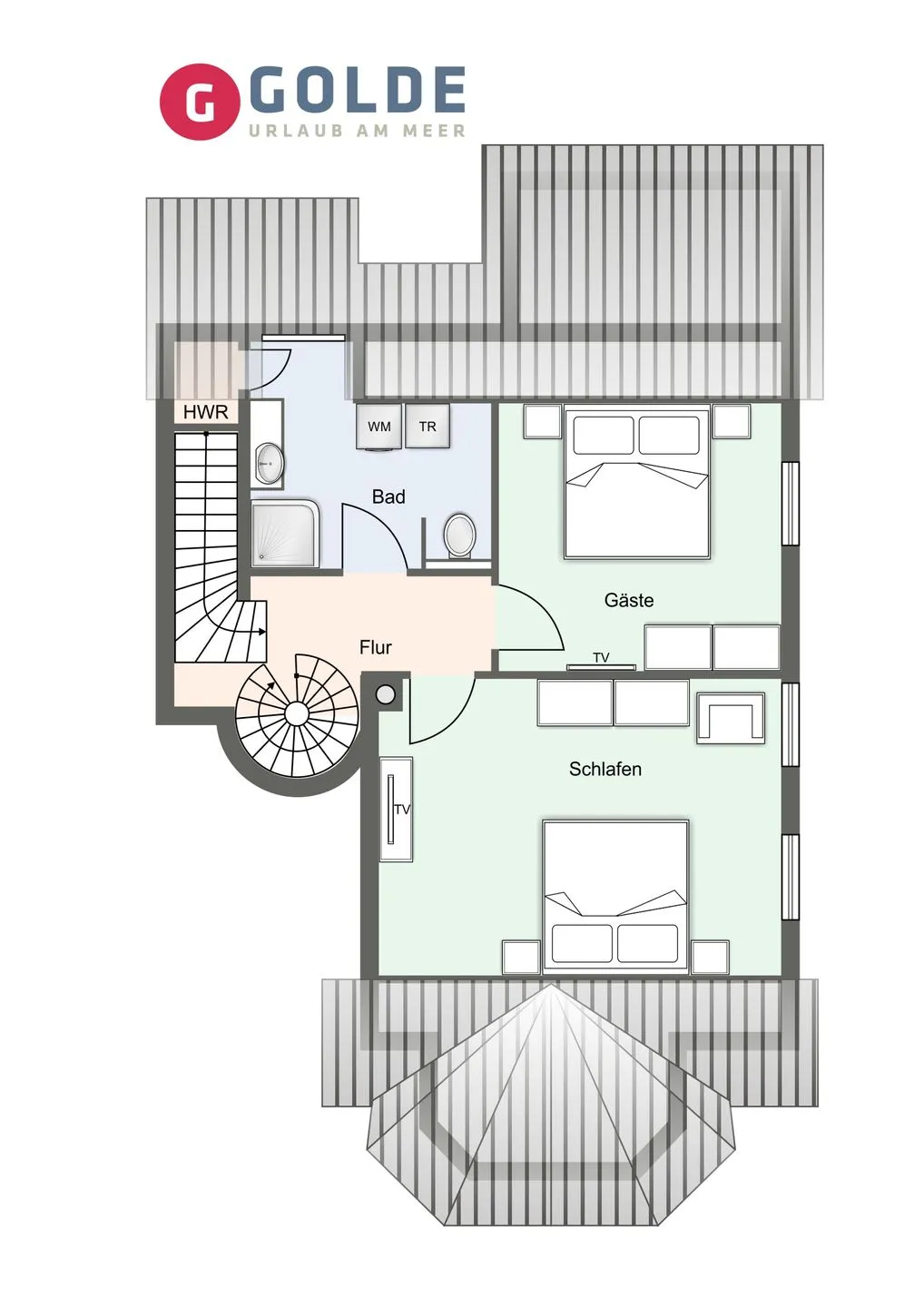 Ferienhaus Nordstern Ferienhaus Nordstern SPO Dorf - Grundriss