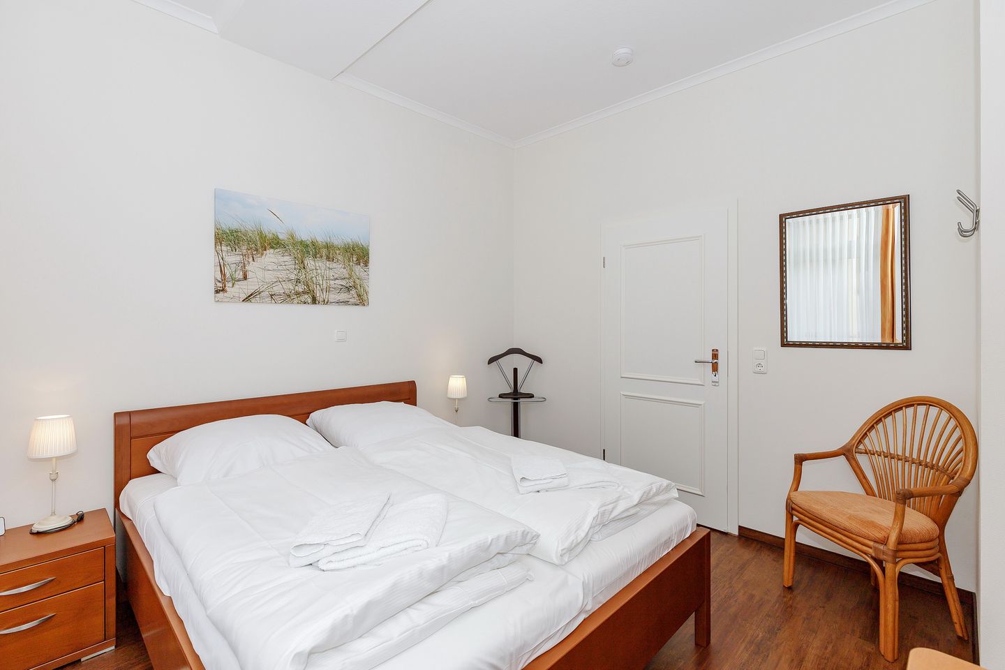 Dünenschloss Dünenschloss 1-03 Kühlungsborn - Schlafzimmer mit Doppelbett