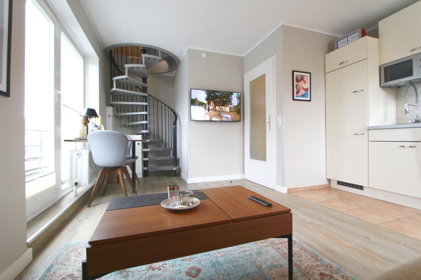 Aalto - Im Grund 13, App. 5 Wenningstedt - Wohnzimmer