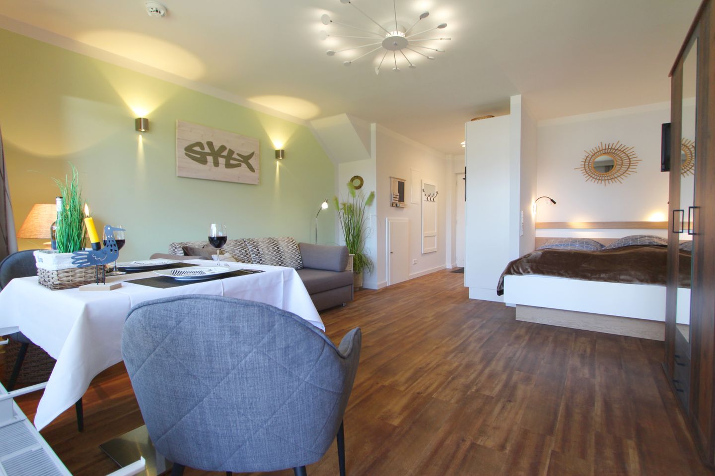 Feldmarkstraße 5, App. 3 Wenningstedt - Wohnzimmer