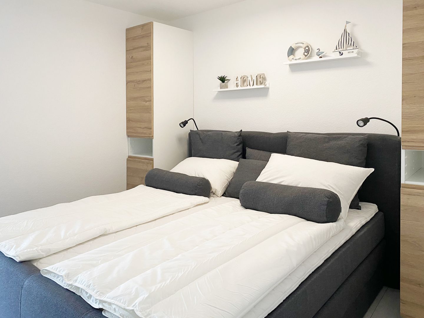 Kaiserhof Apartment 318, Typ A  - Bett