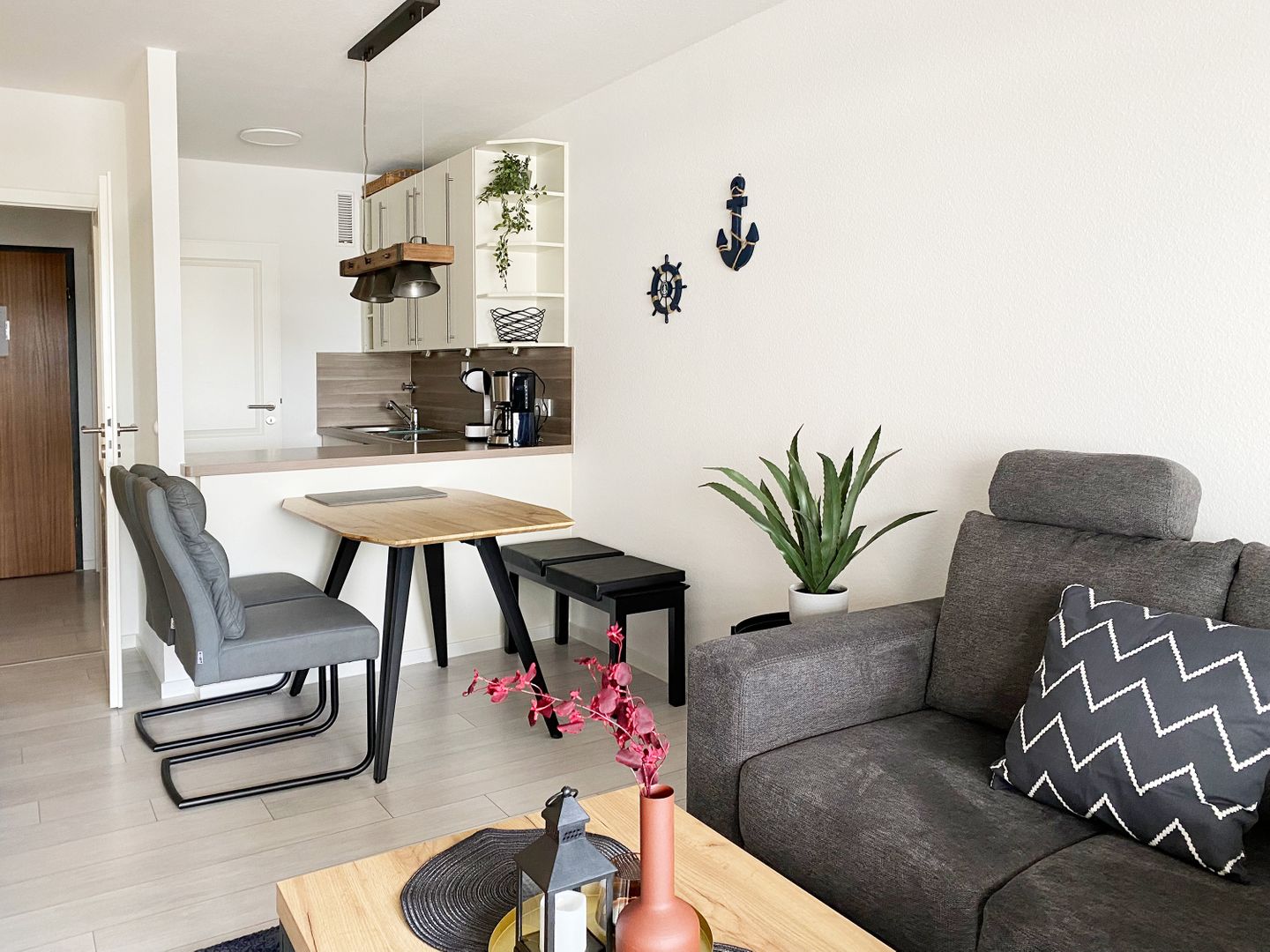 Kaiserhof Apartment 318, Typ A  - Wohnzimmer