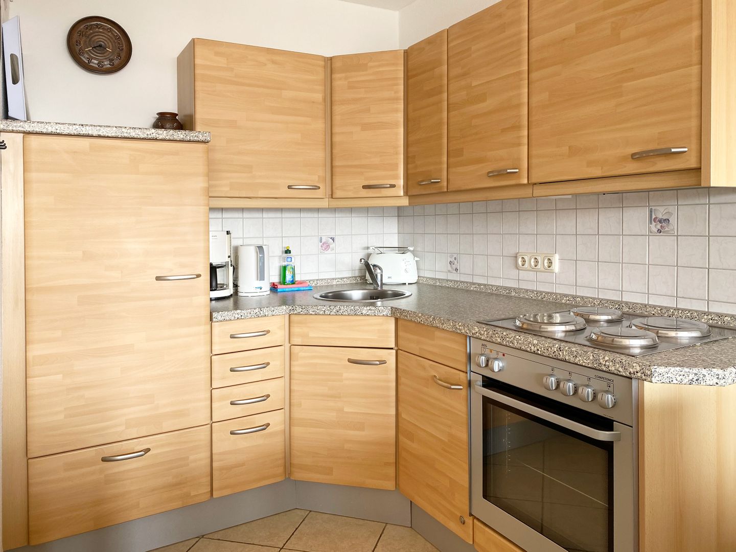 Kaiserhof Apartment 555, Typ E  - Küche / Küchenzeile