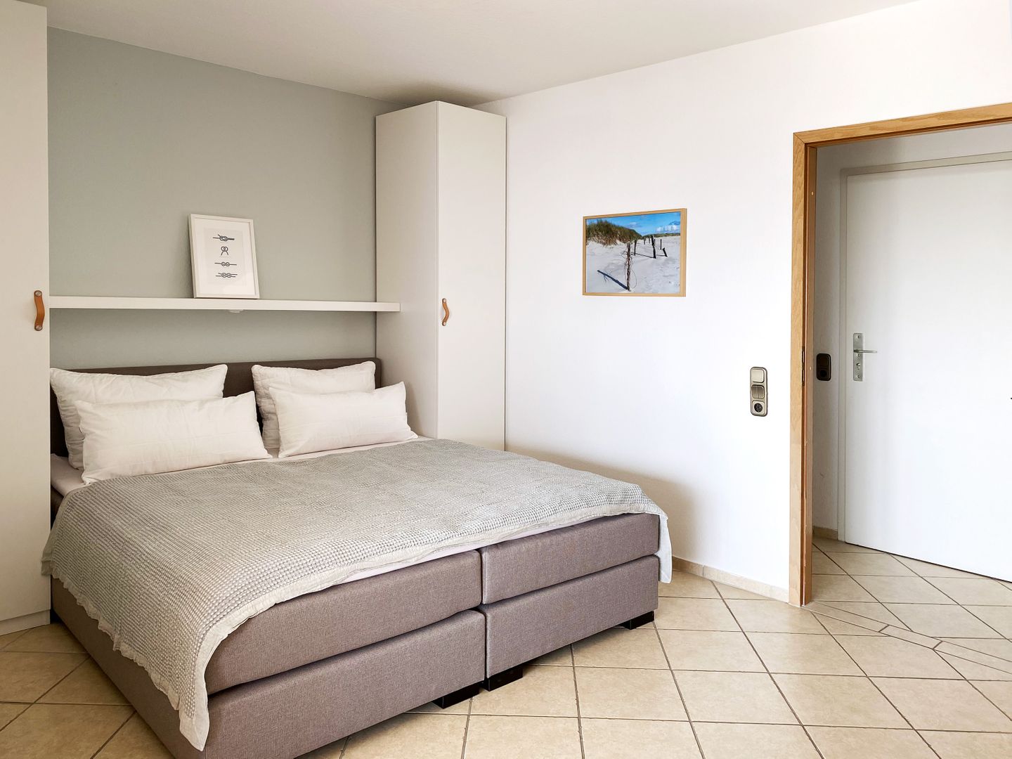 Kaiserhof Apartment 555, Typ E  - Bett