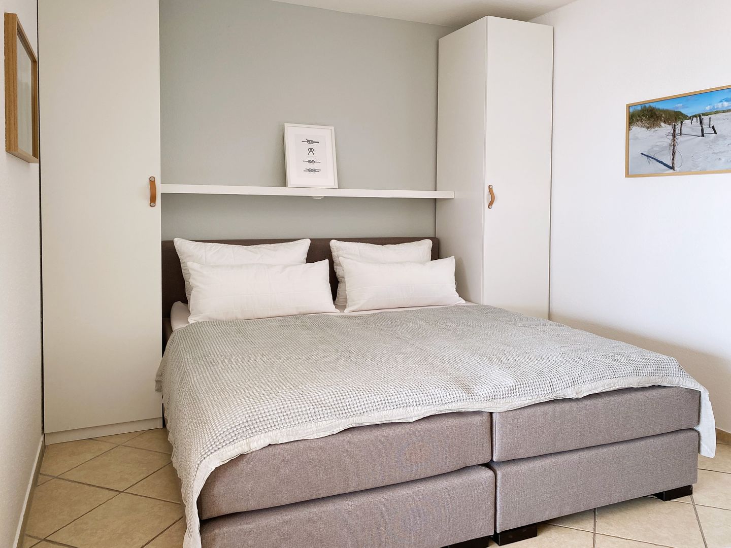 Kaiserhof Apartment 555, Typ E  - Bett