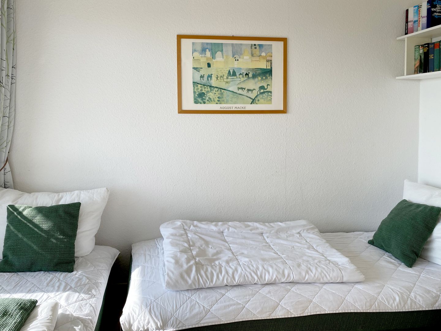 Kaiserhof Apartment 555, Typ E  - Schlafzimmer